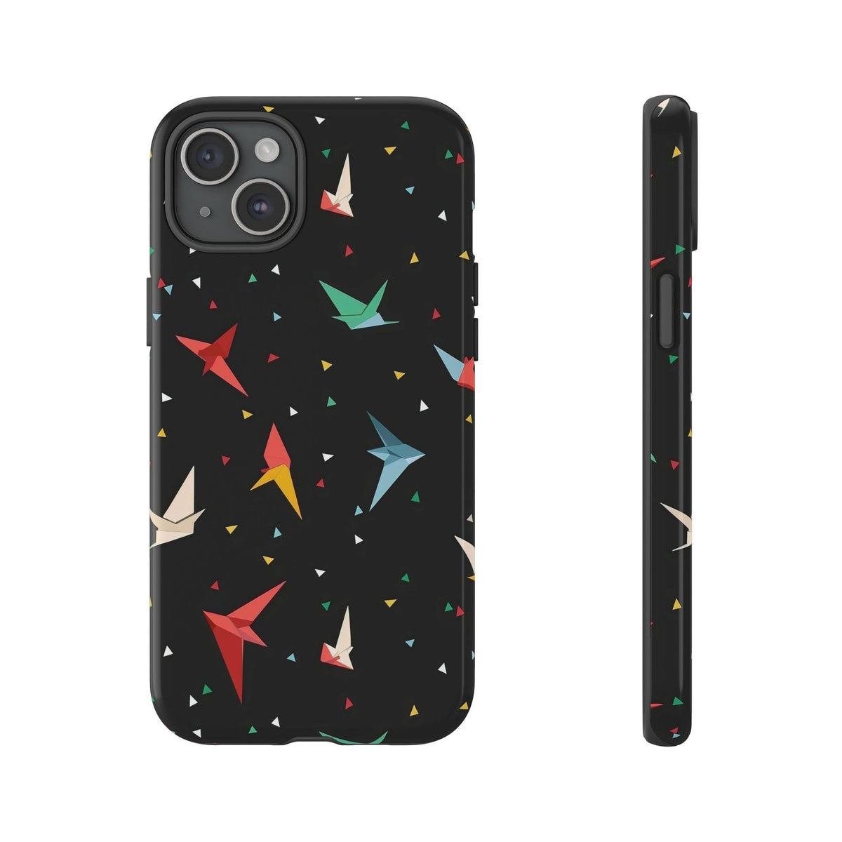 Birds Seamless Pattern Phone Case – Elegant and Timeless Avian Design 3