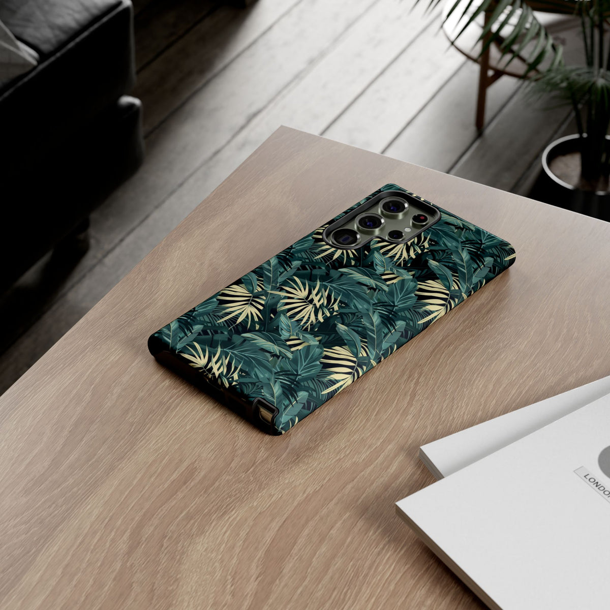 Jungle Pattern Phone Case – Exotic & Lush Design for Your Phone 345