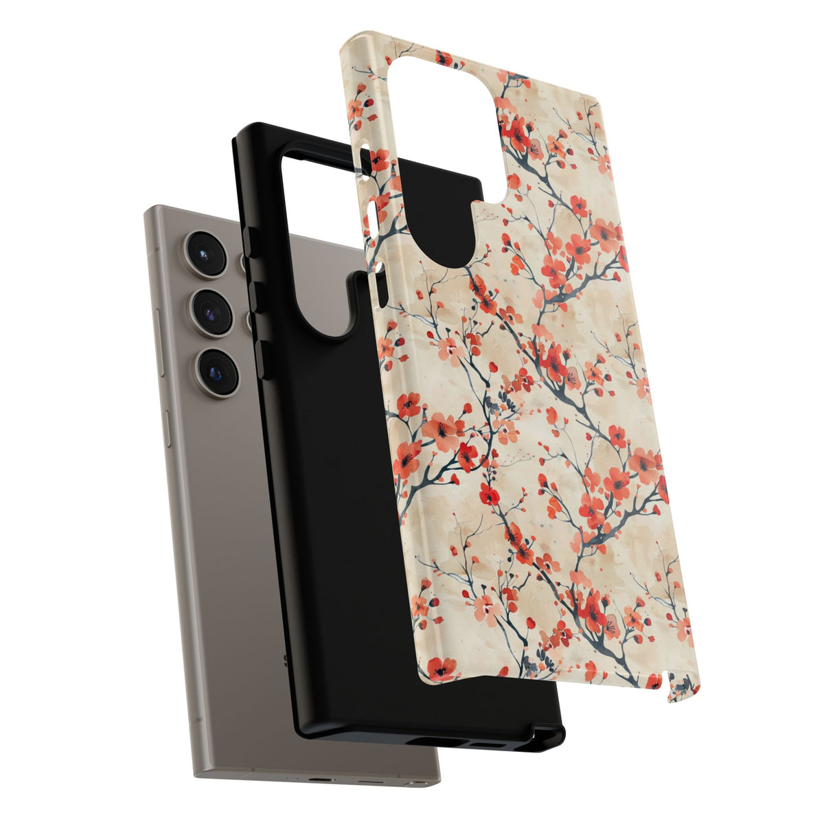 Japanese Pattern Phone Case – Elegant & Timeless Design for Your Phone 476