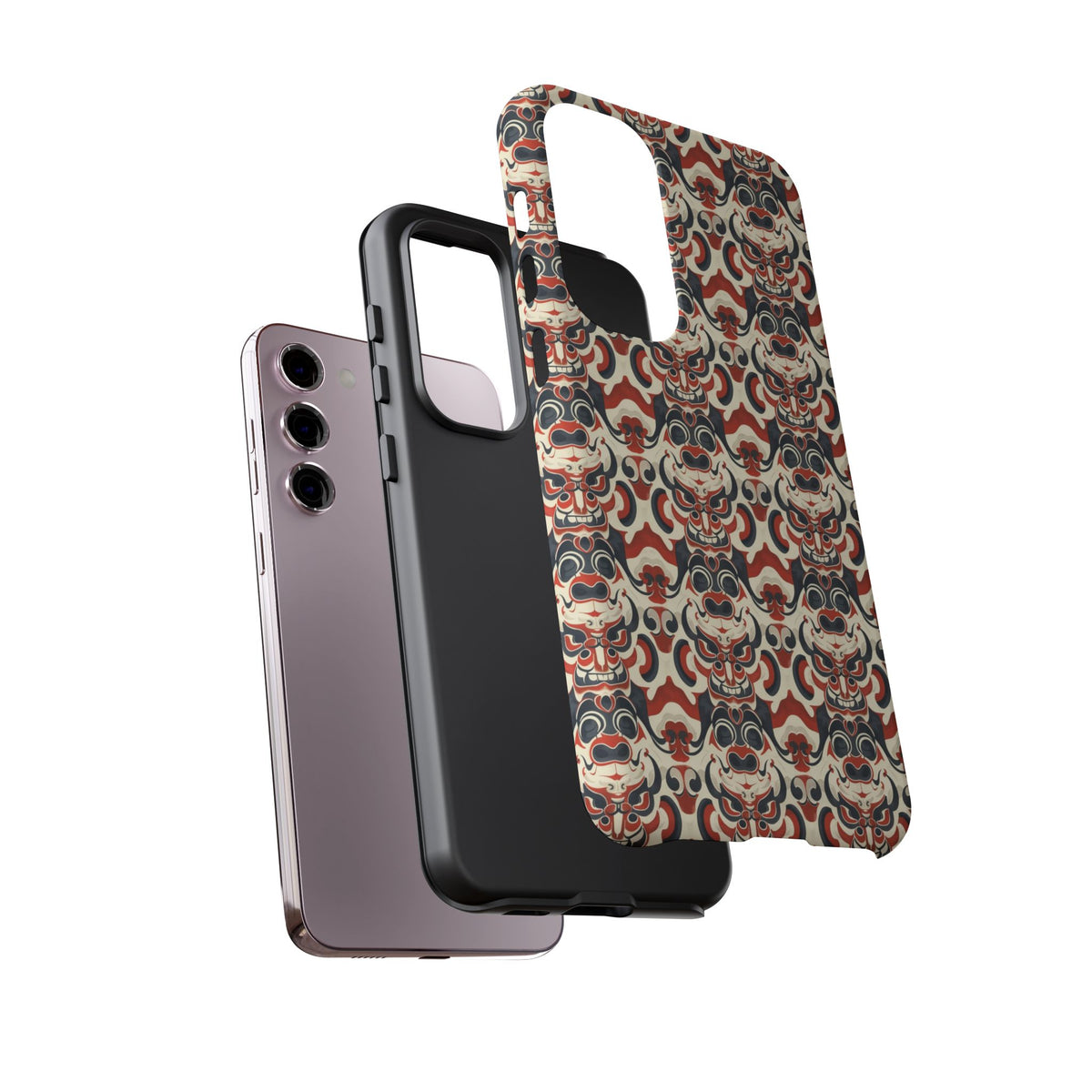 Japanese Pattern Phone Case – Elegant & Timeless Design for Your Phone 155