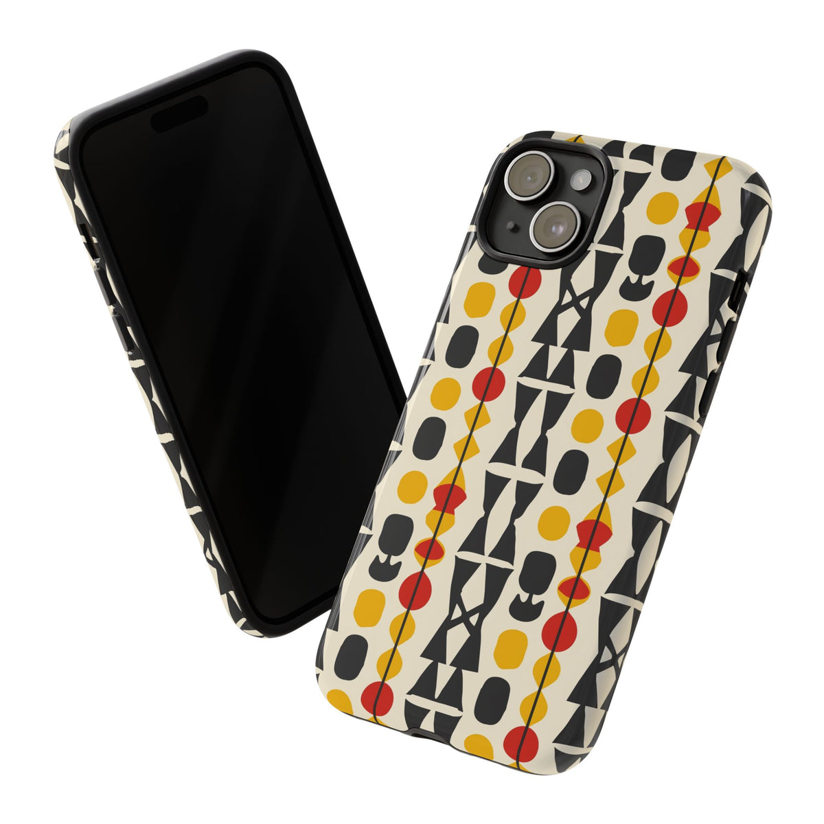 Stylish African Pattern Phone Case – Unique and Vibrant Protection 194
