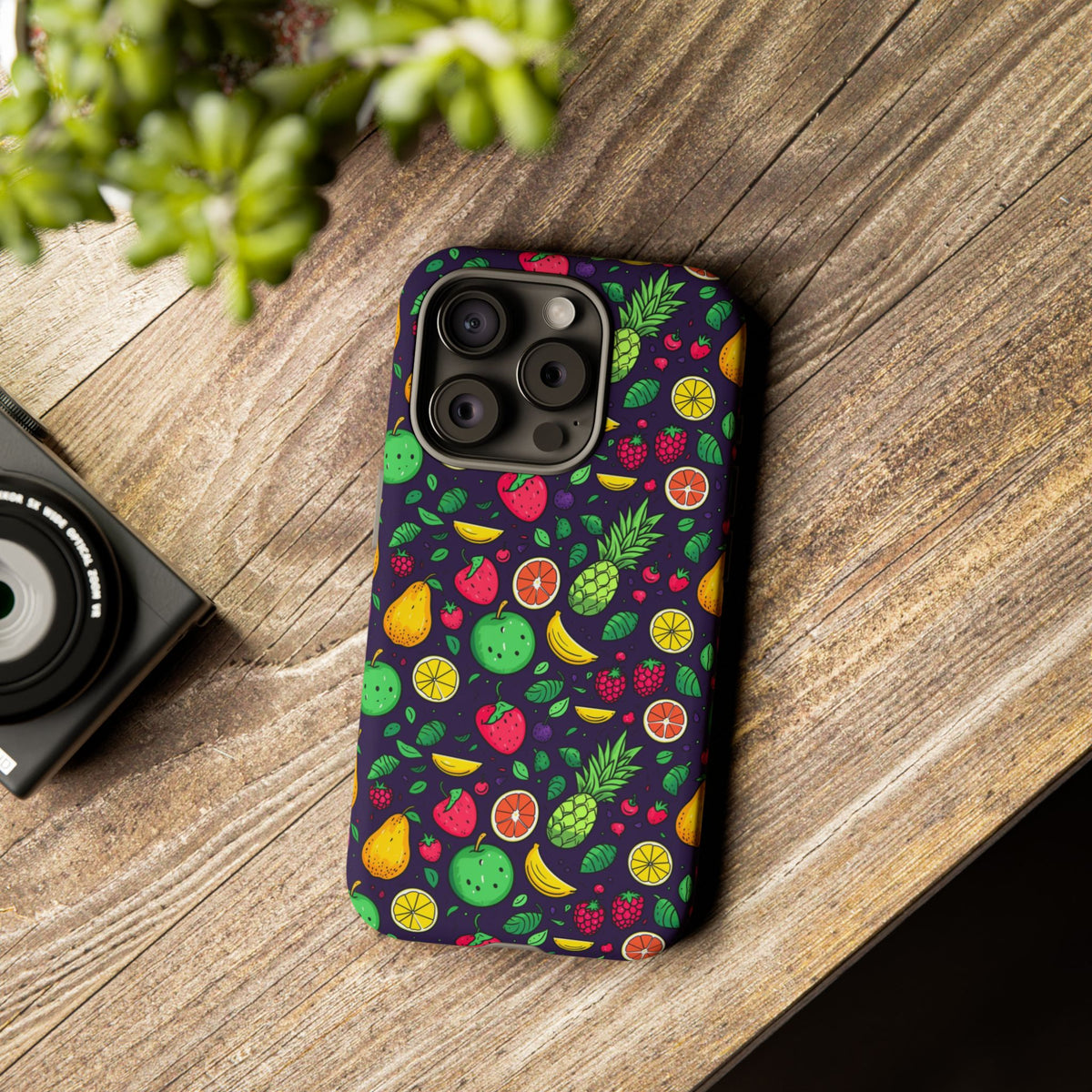 Fruit Pattern Phone Case – Vibrant & Fun Design for Your Smartphone 798