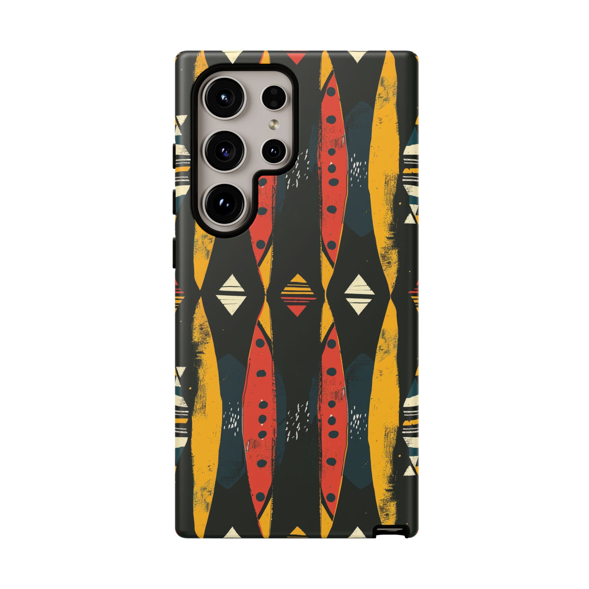 Stylish African Pattern Phone Case – Unique and Vibrant Protection 156