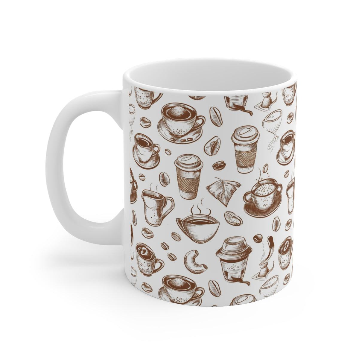 Coffee-Themed Coffee Mug - Sip in Style 302