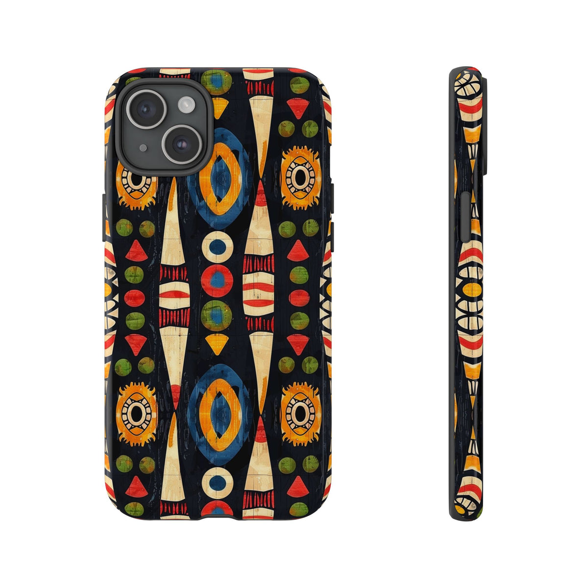 Stylish African Pattern Phone Case – Unique and Vibrant Protection 165