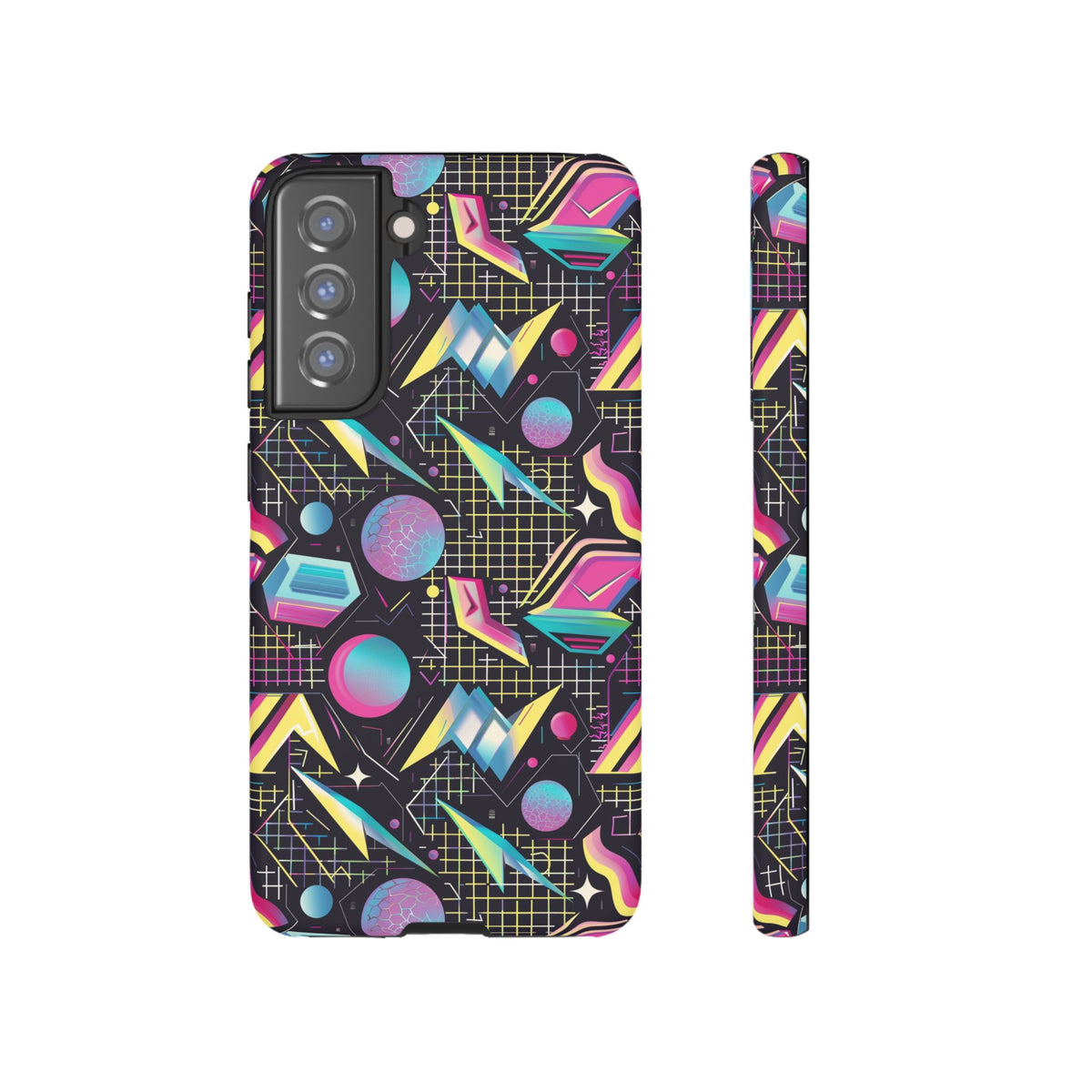 Retro 80s Seamless Phone Case – Vintage Style Meets Modern Protection 086