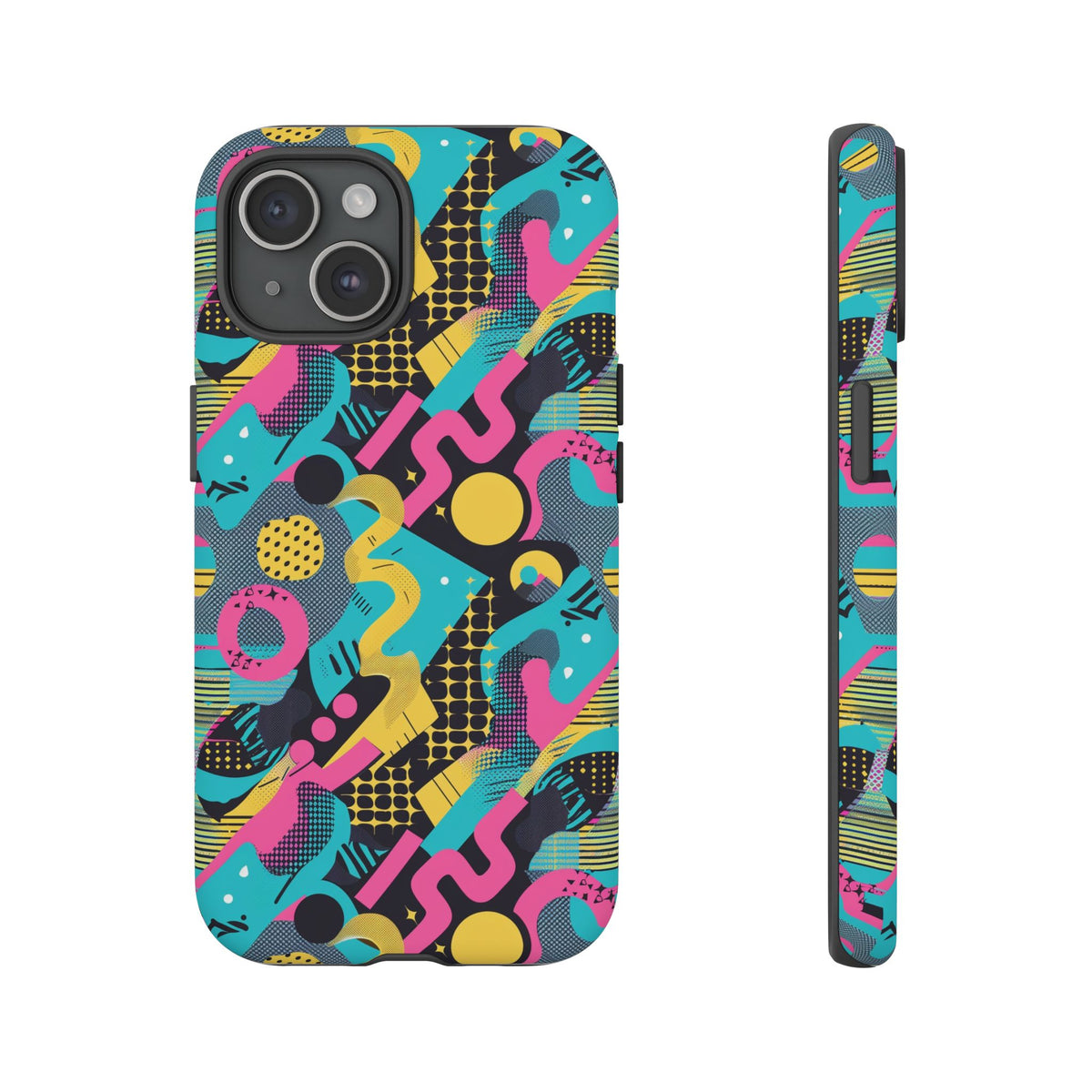 Retro 80s Seamless Phone Case – Vintage Style Meets Modern Protection 138