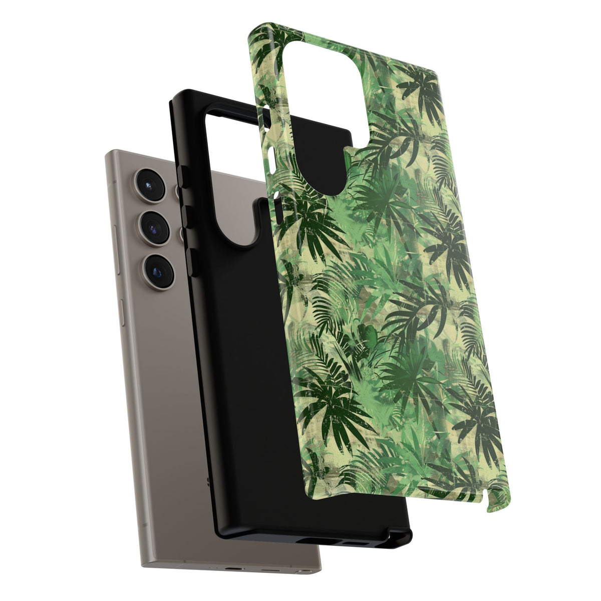 Jungle Pattern Phone Case – Exotic & Lush Design for Your Phone 336