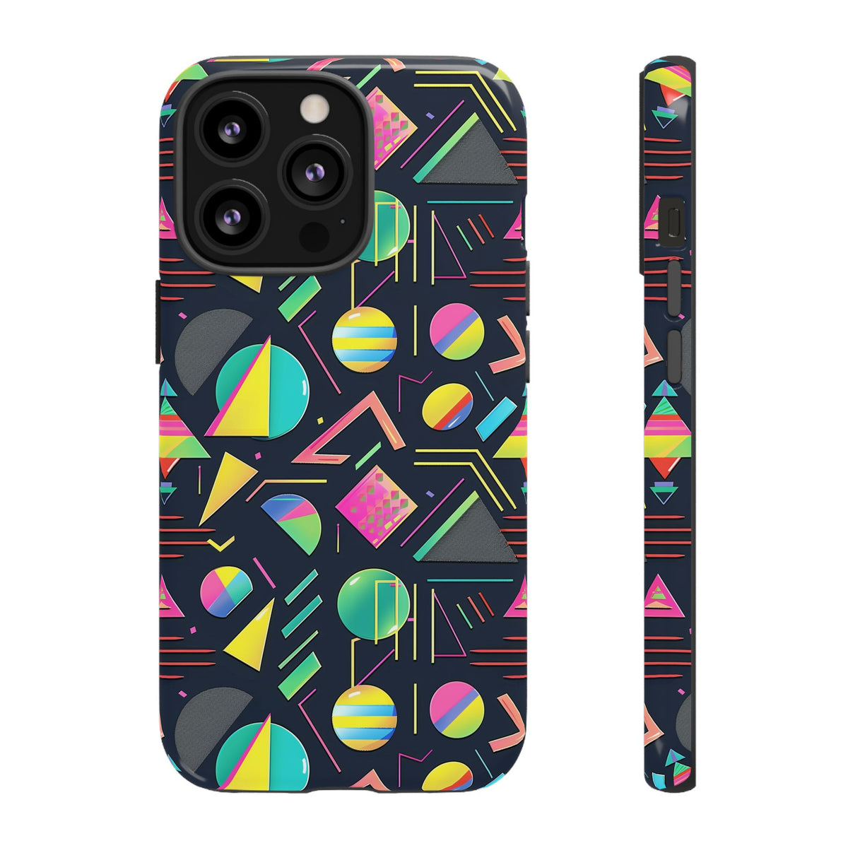 Retro 80s Seamless Phone Case – Vintage Style Meets Modern Protection 181