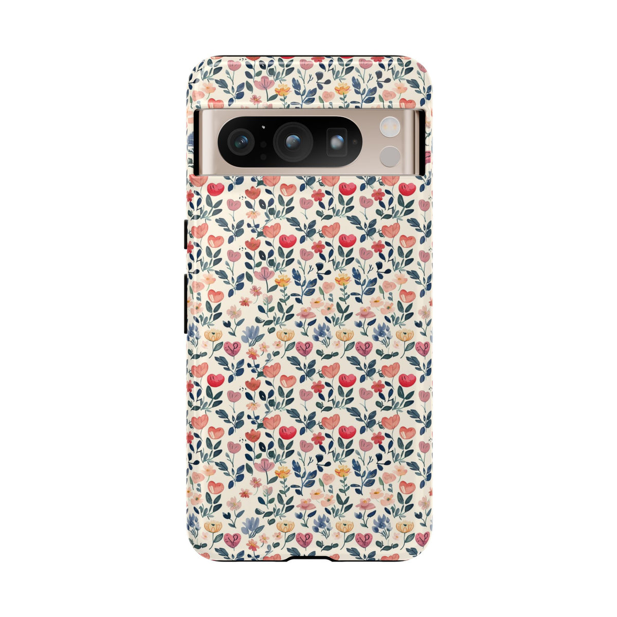 Heart Pattern Phone Case – Stylish & Loving Design for Your Device 261