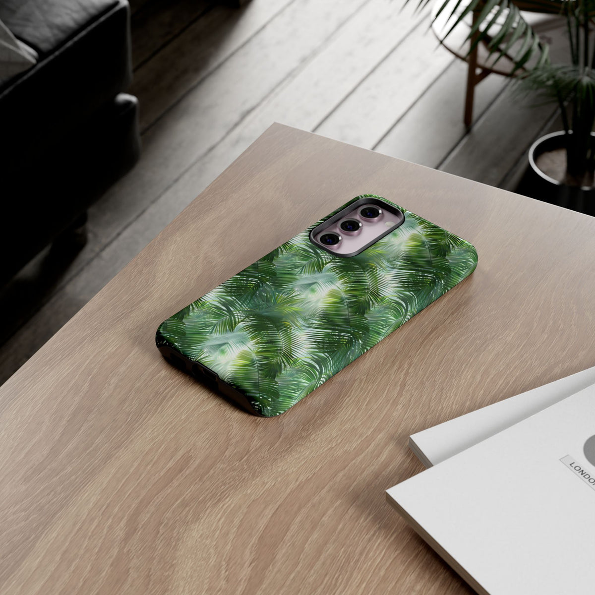 Jungle Pattern Phone Case – Exotic & Lush Design for Your Phone 344