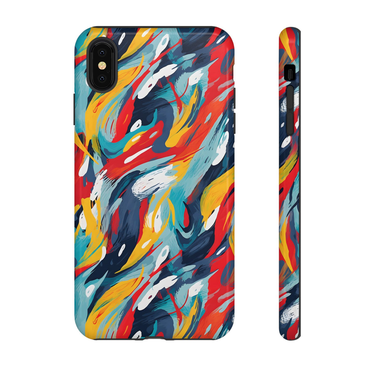 Tough CasesAbstract Painting Design Phone Case – Modern Art-Inspired Phone Cover 8