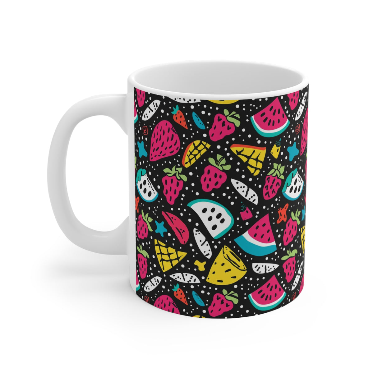 90s Retro Coffee Mug - Full Wrap Design 510