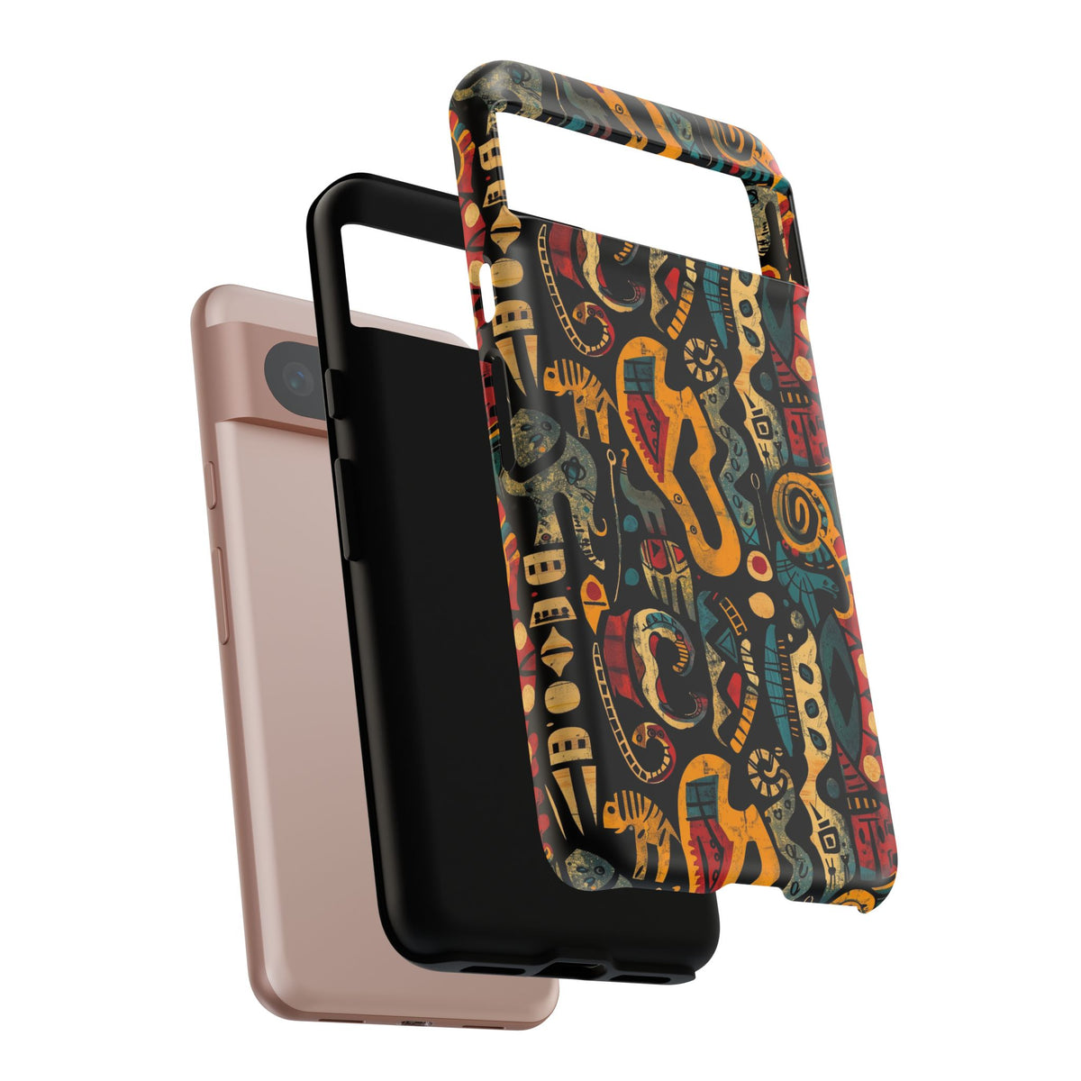 Stylish African Pattern Phone Case – Unique and Vibrant Protection 153