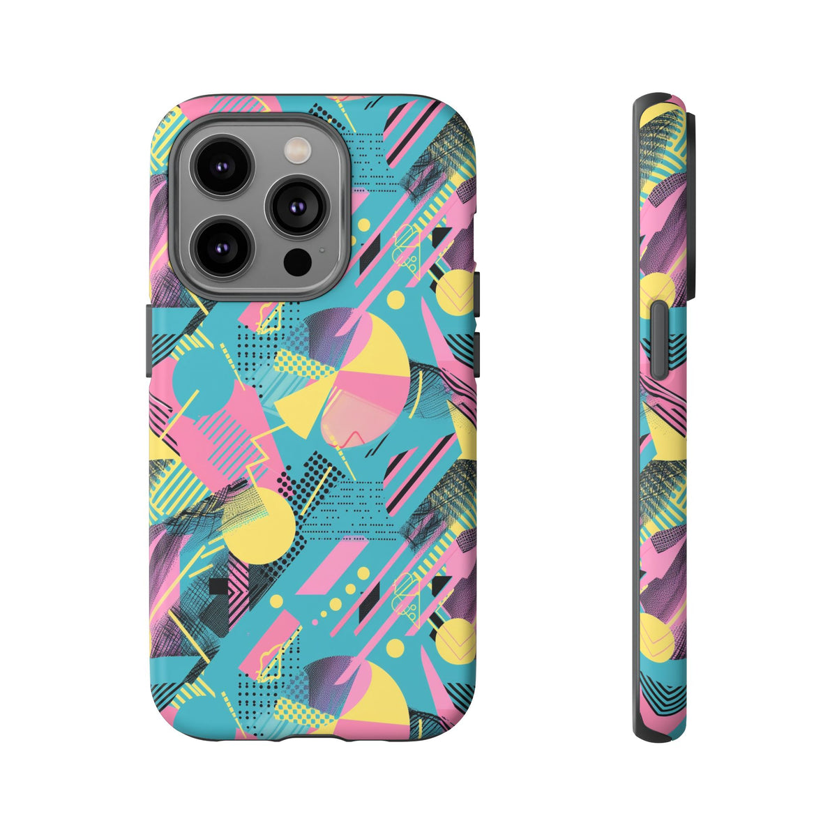 Retro 80s Seamless Phone Case – Vintage Style Meets Modern Protection 083