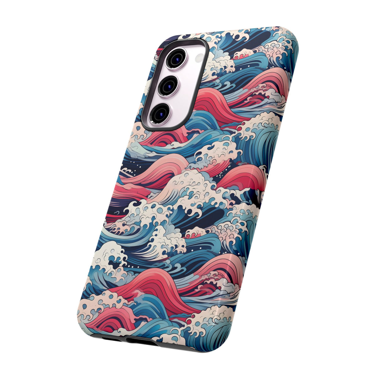 Japanese Waves Phone Case – Embrace Timeless Elegance with Classic Design 3