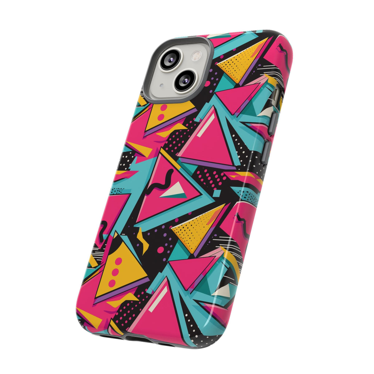 Retro 80s Seamless Phone Case – Vintage Style Meets Modern Protection 098