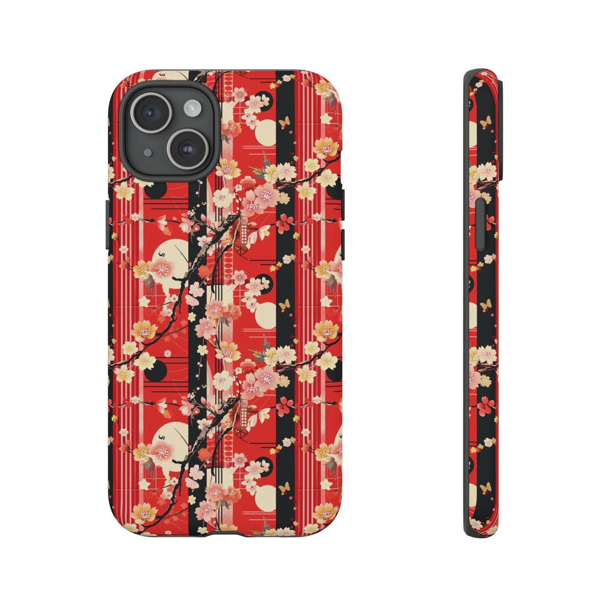 Japanese Pattern Phone Case – Elegant & Timeless Design for Your Phone 026