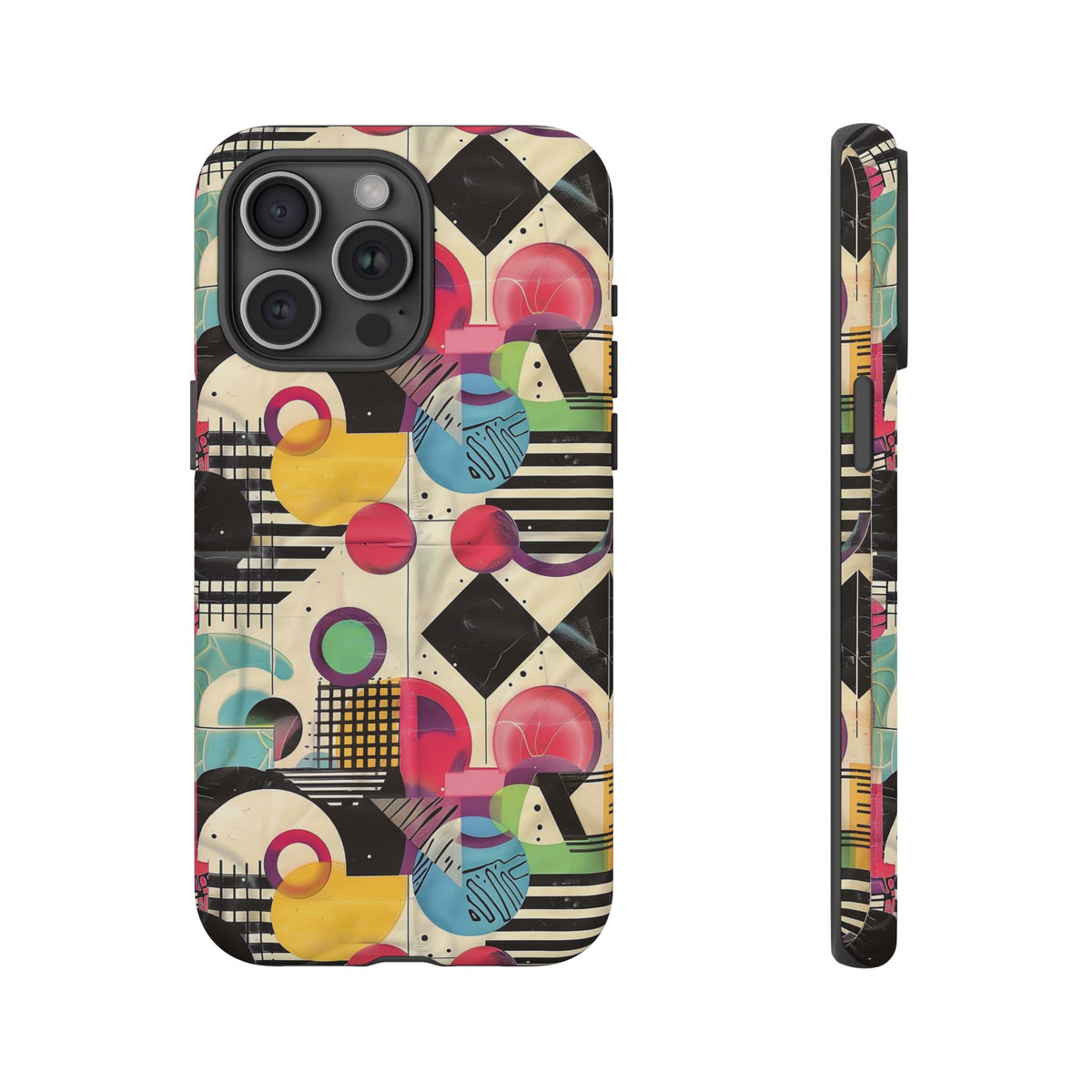 Retro 80s Seamless Phone Case – Vintage Style Meets Modern Protection 164