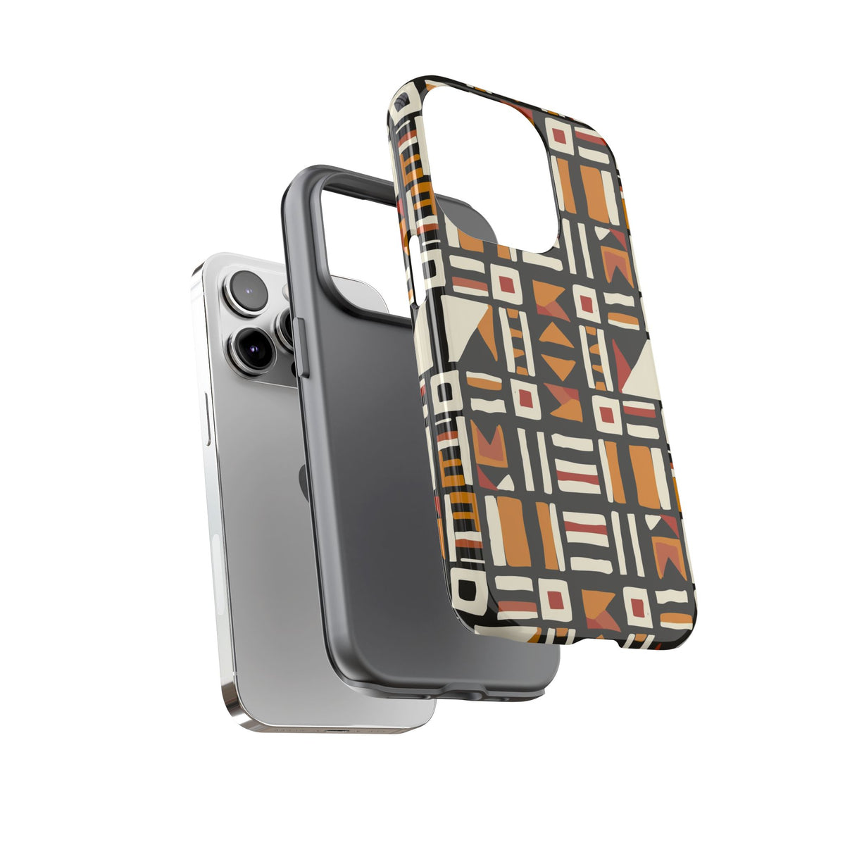 Stylish African Pattern Phone Case – Unique and Vibrant Protection 107