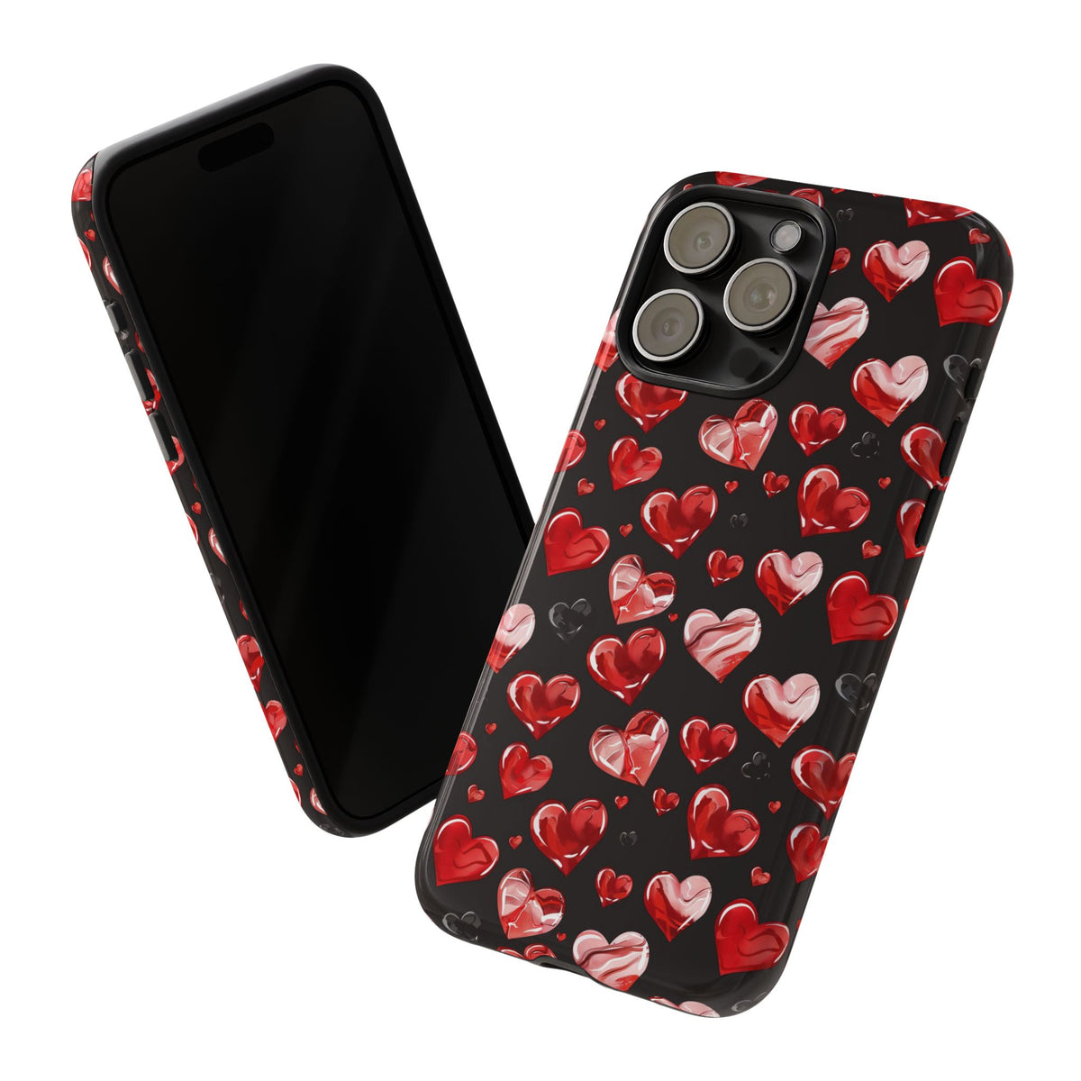 Heart Pattern Phone Case – Stylish & Loving Design for Your Device 365