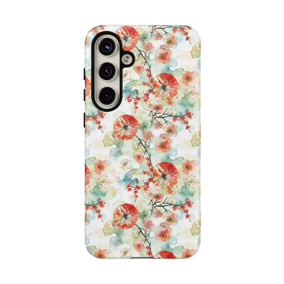 Japanese Pattern Phone Case – Elegant & Timeless Design for Your Phone 042