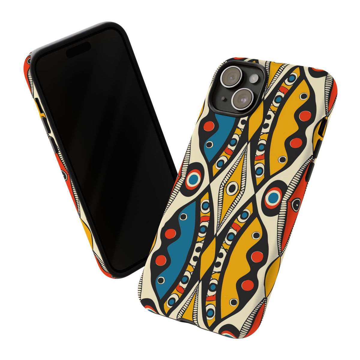 Stylish African Pattern Phone Case – Unique and Vibrant Protection 180