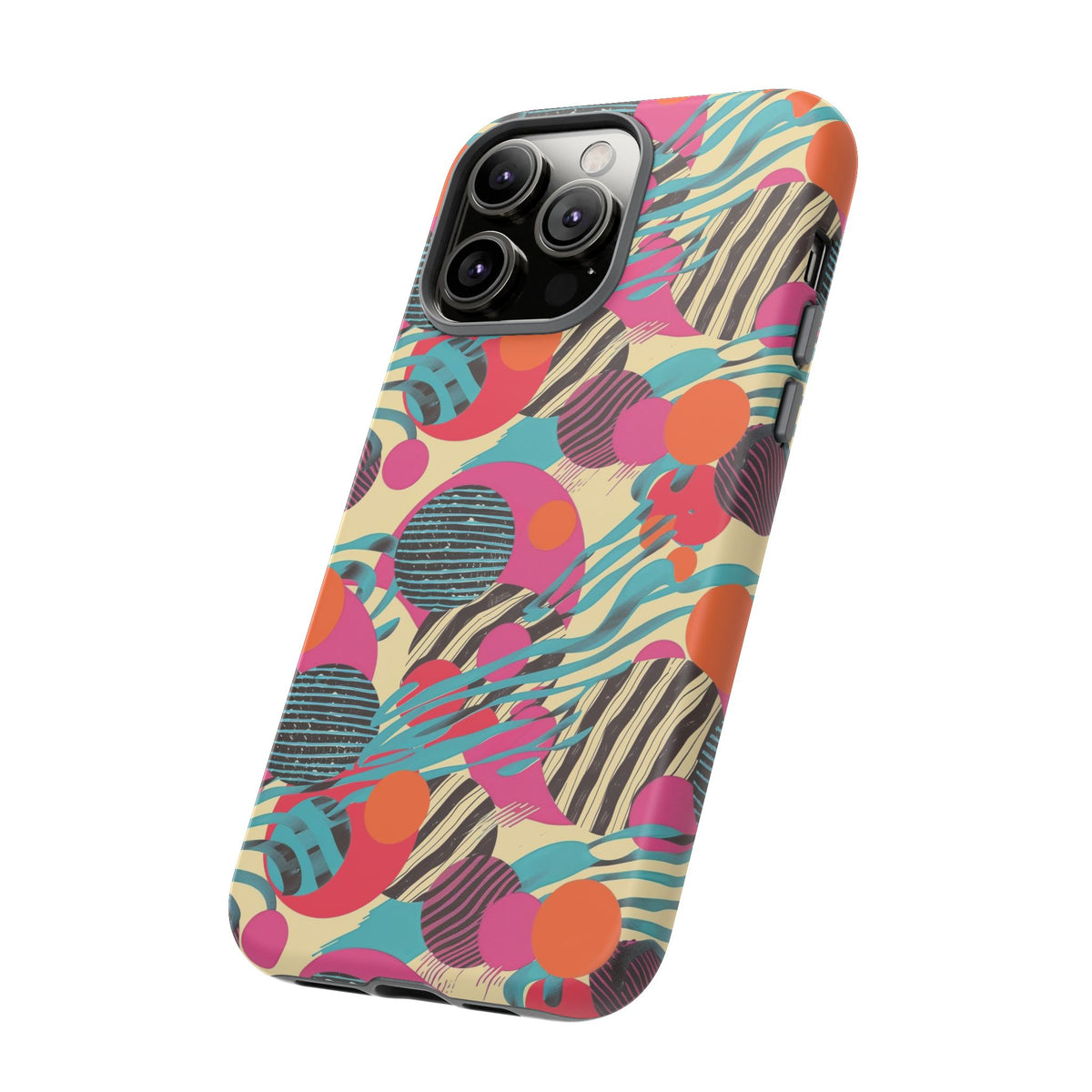 Retro 80s Seamless Phone Case – Vintage Style Meets Modern Protection 167