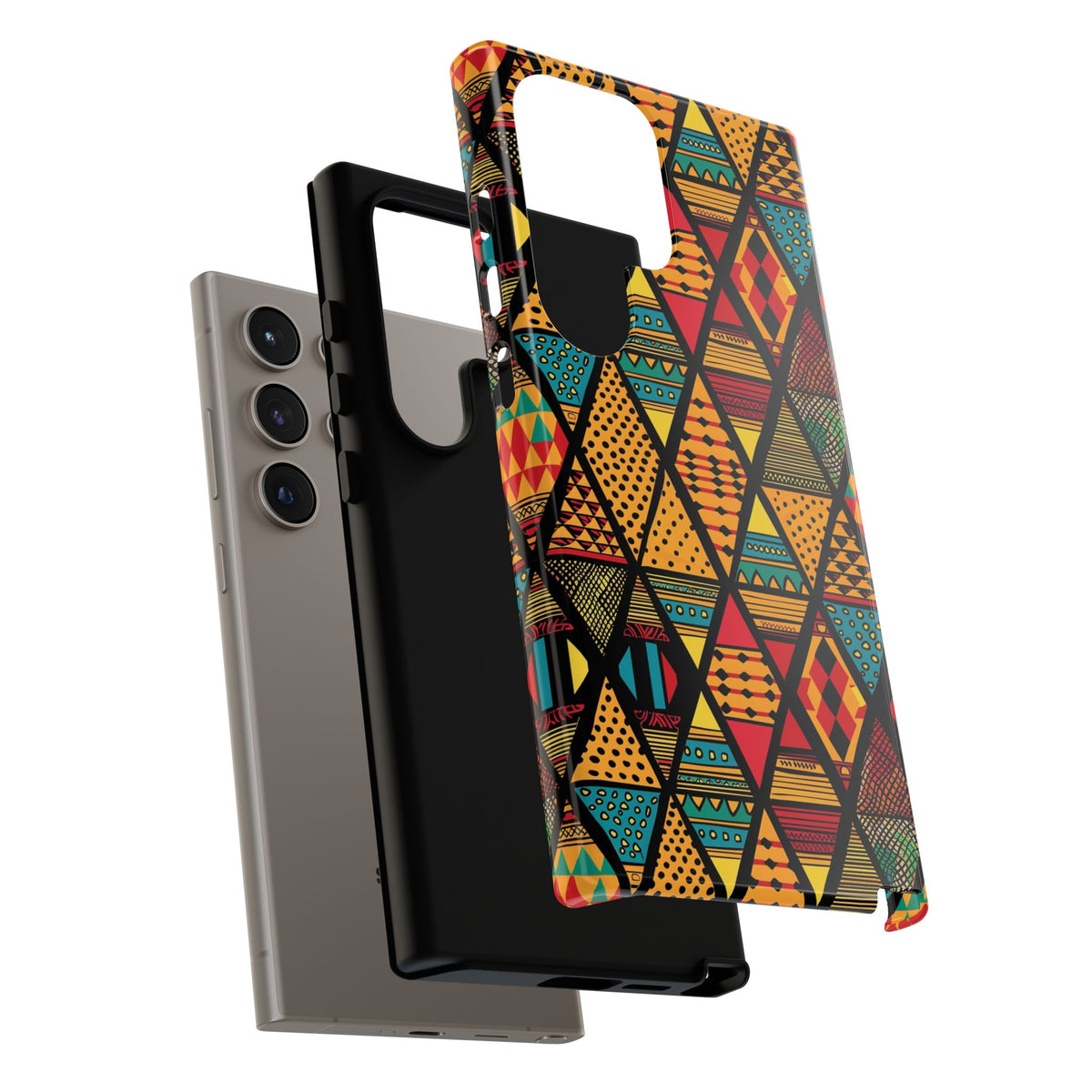 Stylish African Pattern Phone Case – Unique and Vibrant Protection 178