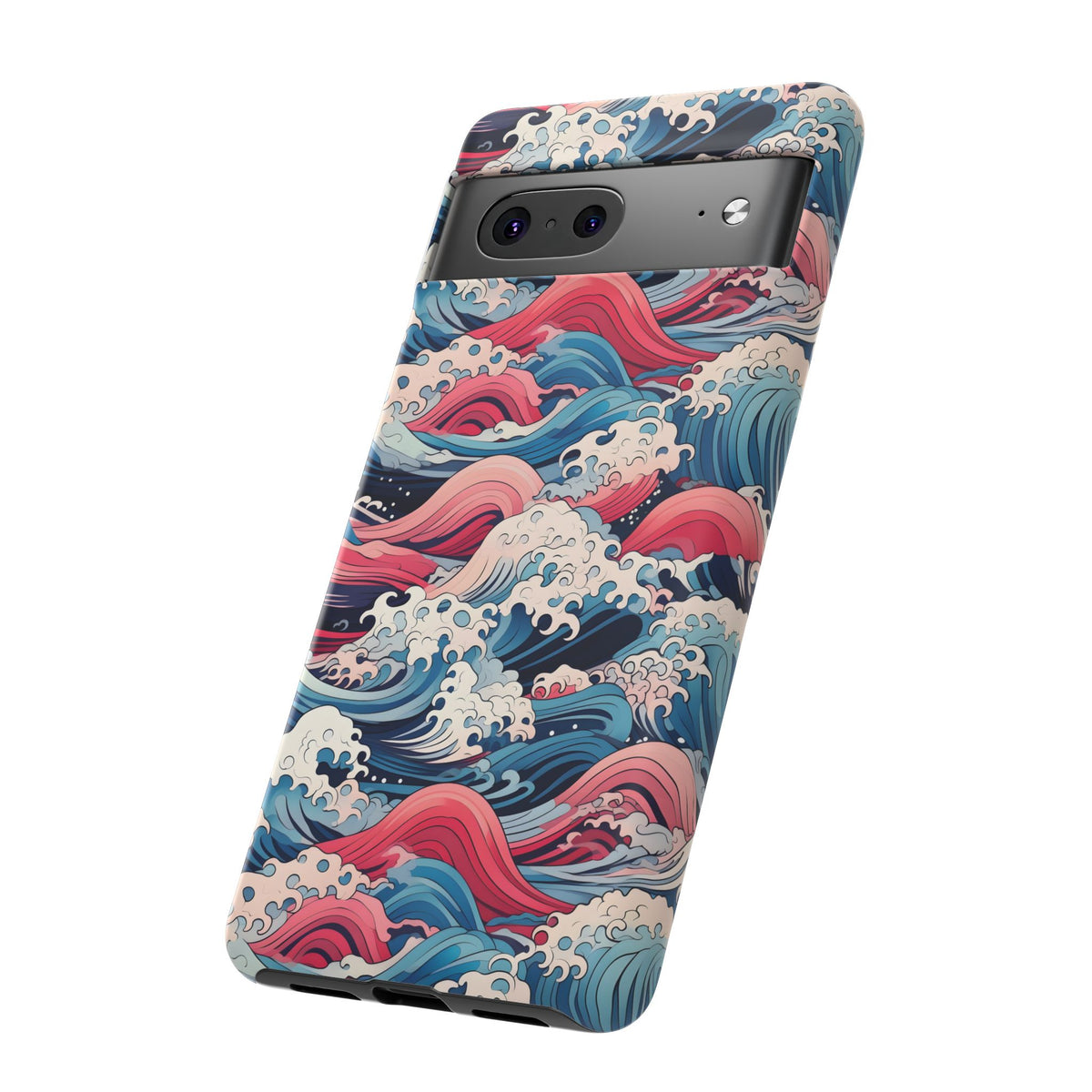 Japanese Waves Phone Case – Embrace Timeless Elegance with Classic Design 3