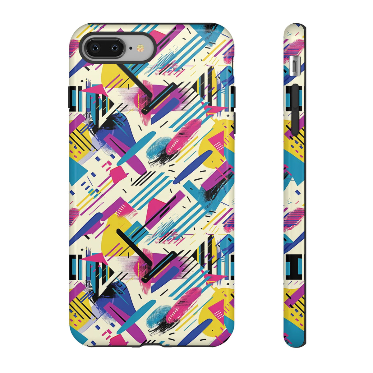 Retro 80s Seamless Phone Case – Vintage Style Meets Modern Protection 134