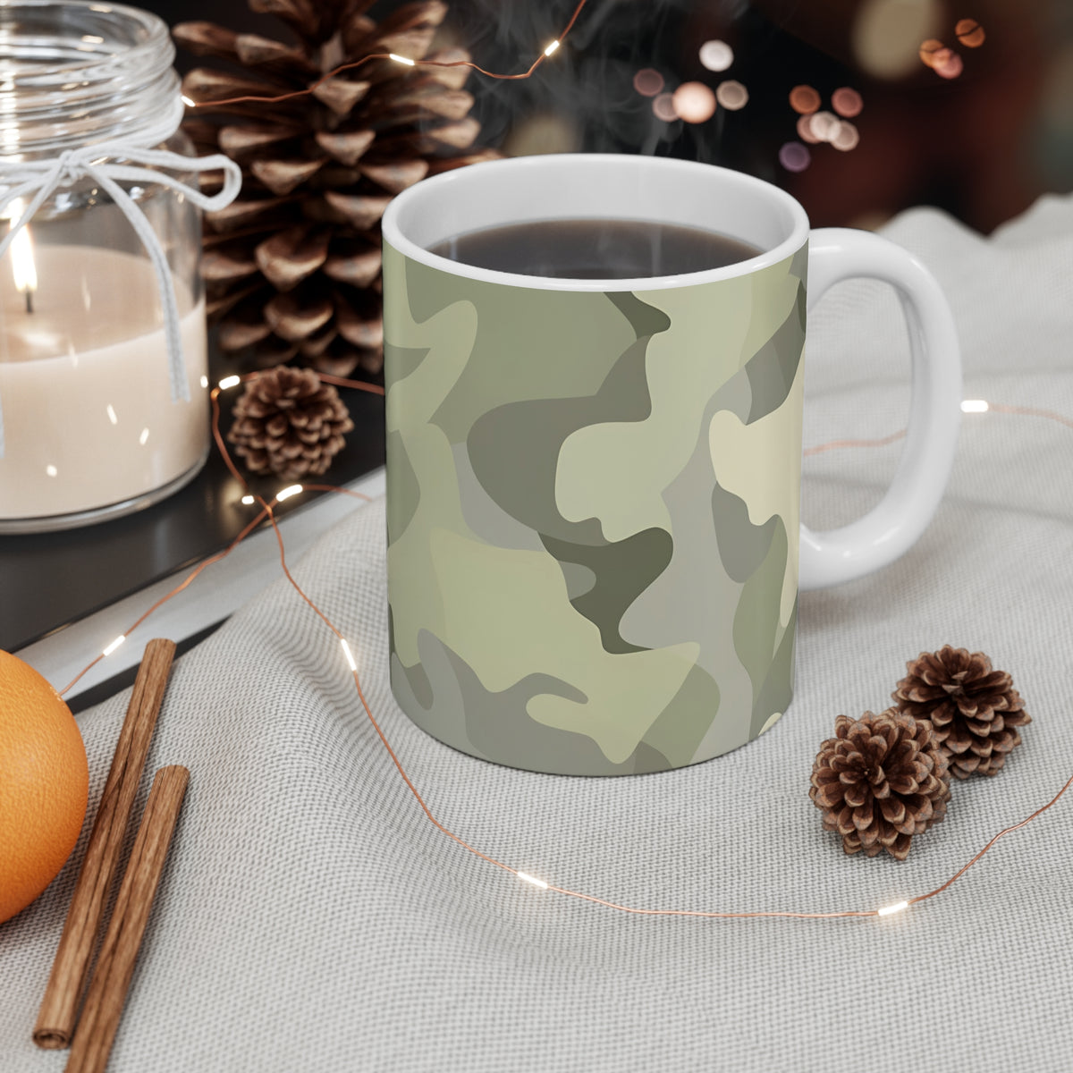 All-Over Camouflage Pattern Coffee Mug 329