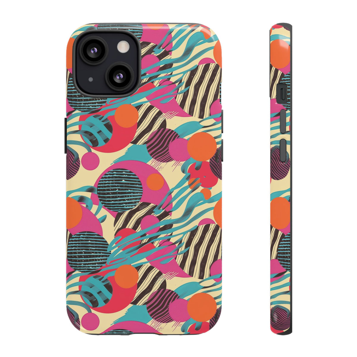 Retro 80s Seamless Phone Case – Vintage Style Meets Modern Protection 167