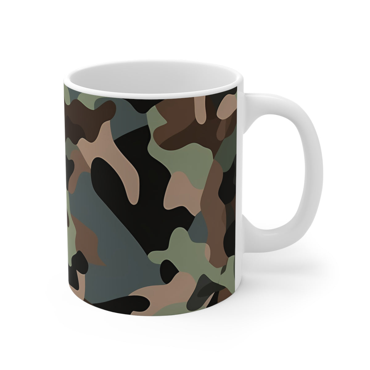 All-Over Camouflage Pattern Coffee Mug 186