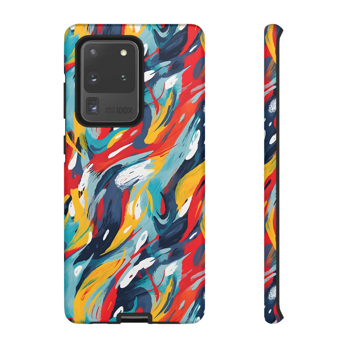 Tough CasesAbstract Painting Design Phone Case – Modern Art-Inspired Phone Cover 8