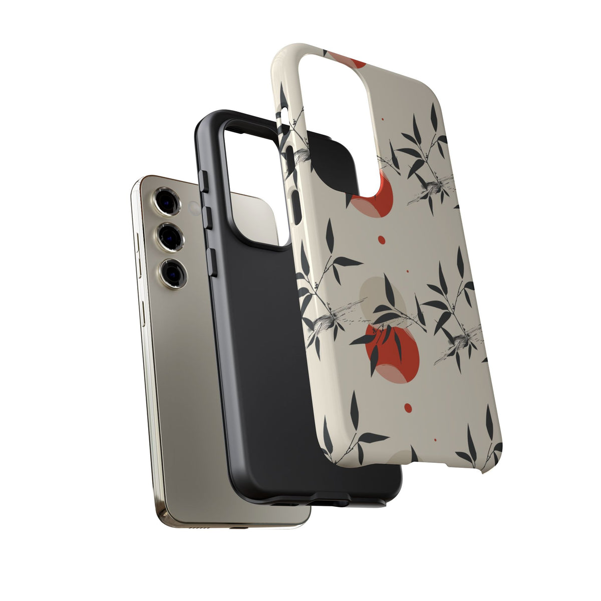 Japanese Pattern Phone Case – Elegant & Timeless Design for Your Phone 002