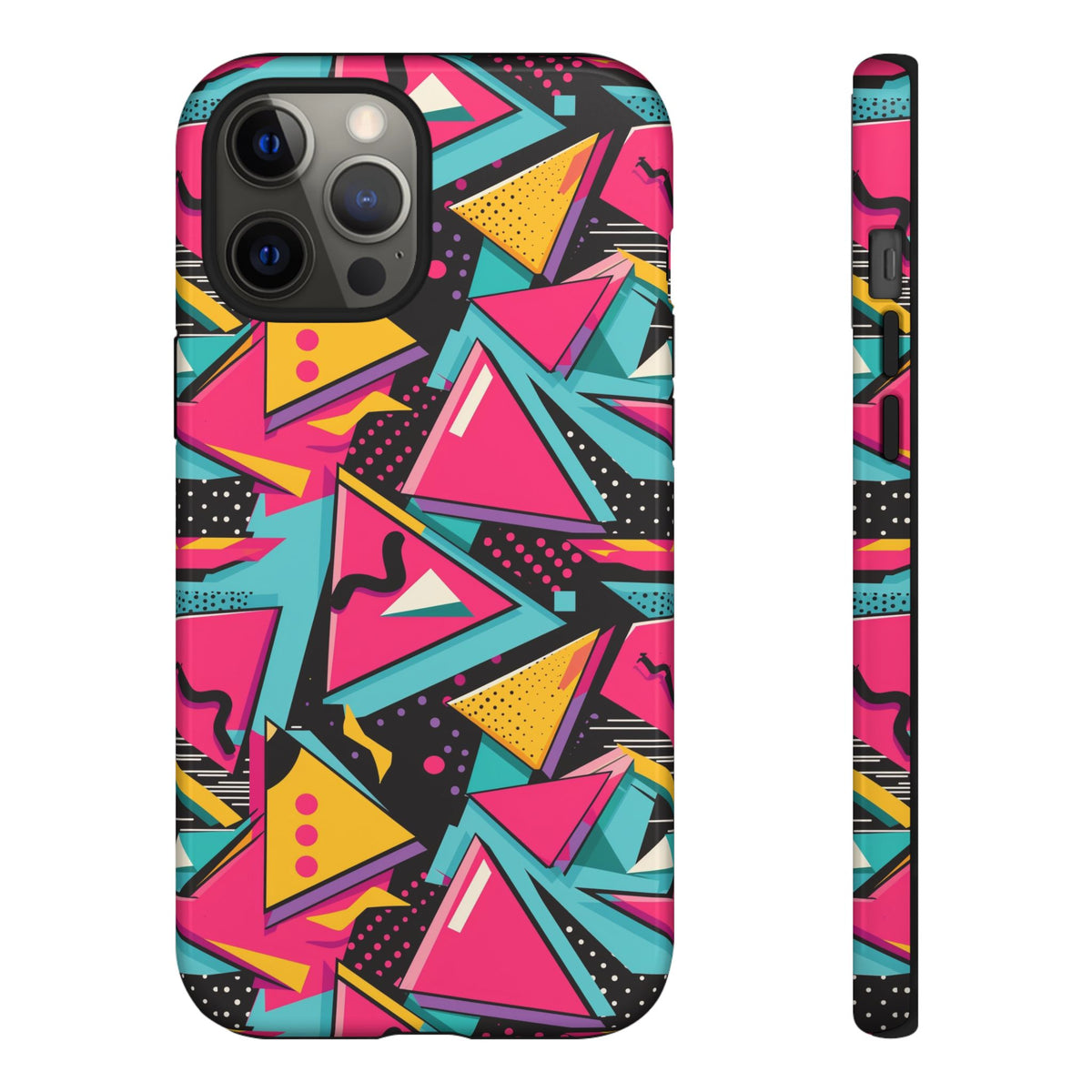 Retro 80s Seamless Phone Case – Vintage Style Meets Modern Protection 098