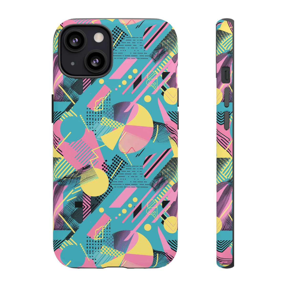 Retro 80s Seamless Phone Case – Vintage Style Meets Modern Protection 083