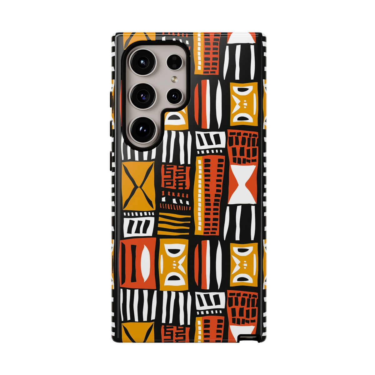 Stylish African Pattern Phone Case – Unique and Vibrant Protection 136