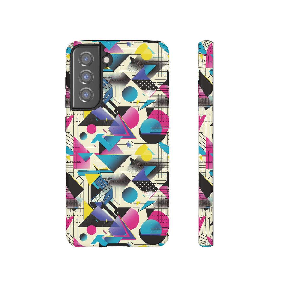 Retro 80s Seamless Phone Case – Vintage Style Meets Modern Protection 202