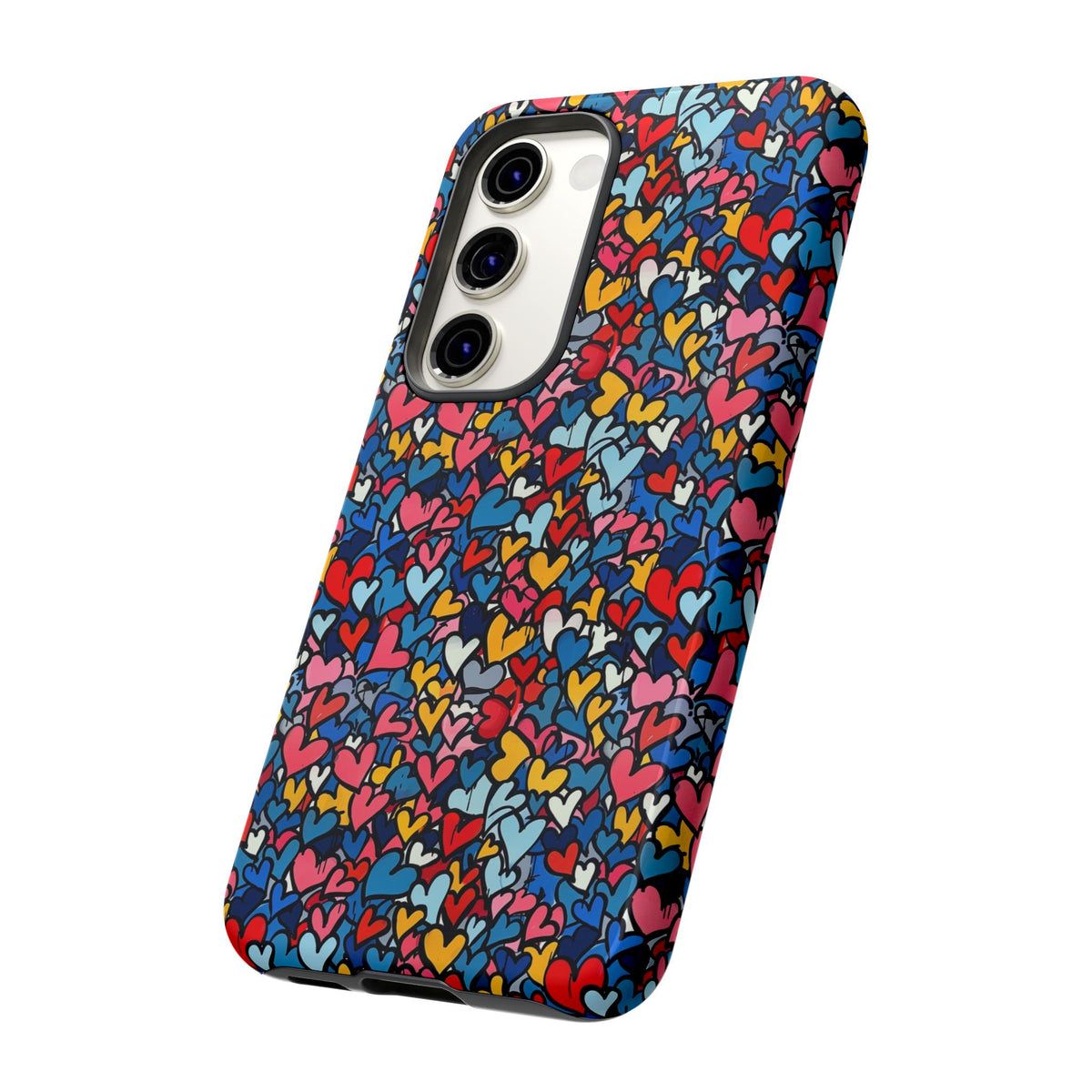 Heart Pattern Phone Case – Stylish & Loving Design for Your Device 820