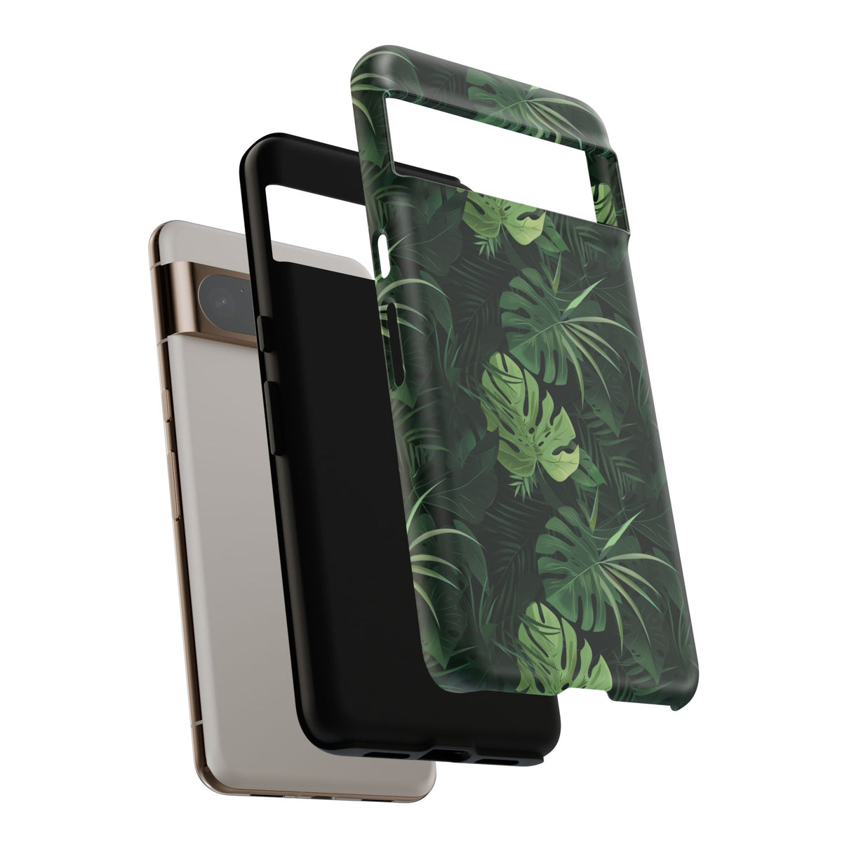 Jungle Pattern Phone Case – Exotic & Lush Design for Your Phone 335