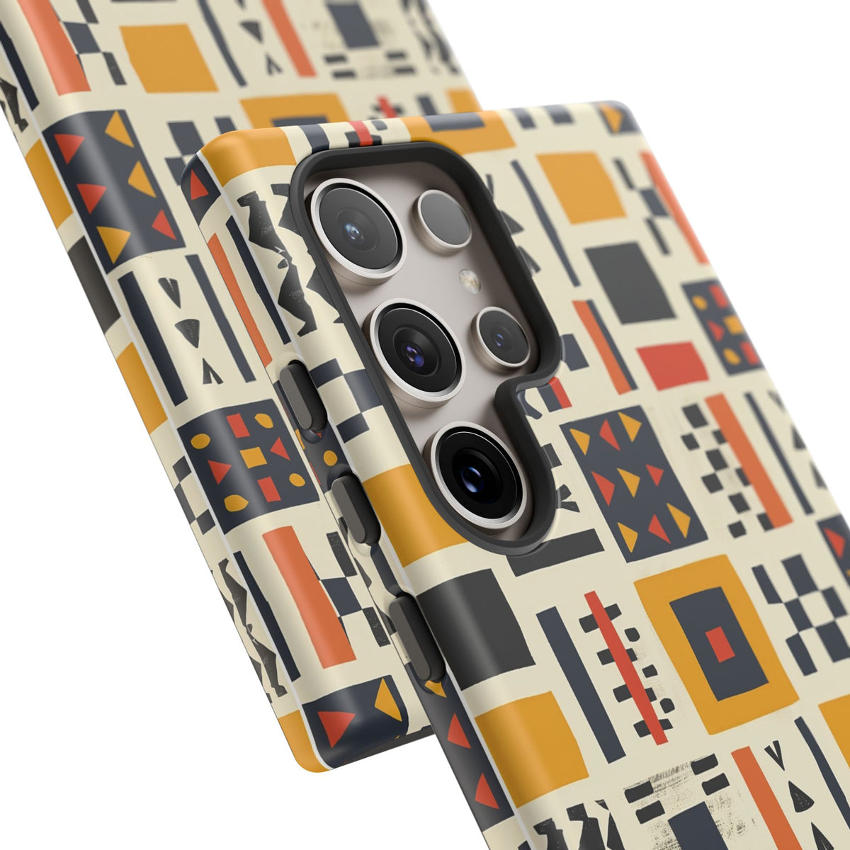 Stylish African Pattern Phone Case – Unique and Vibrant Protection 104