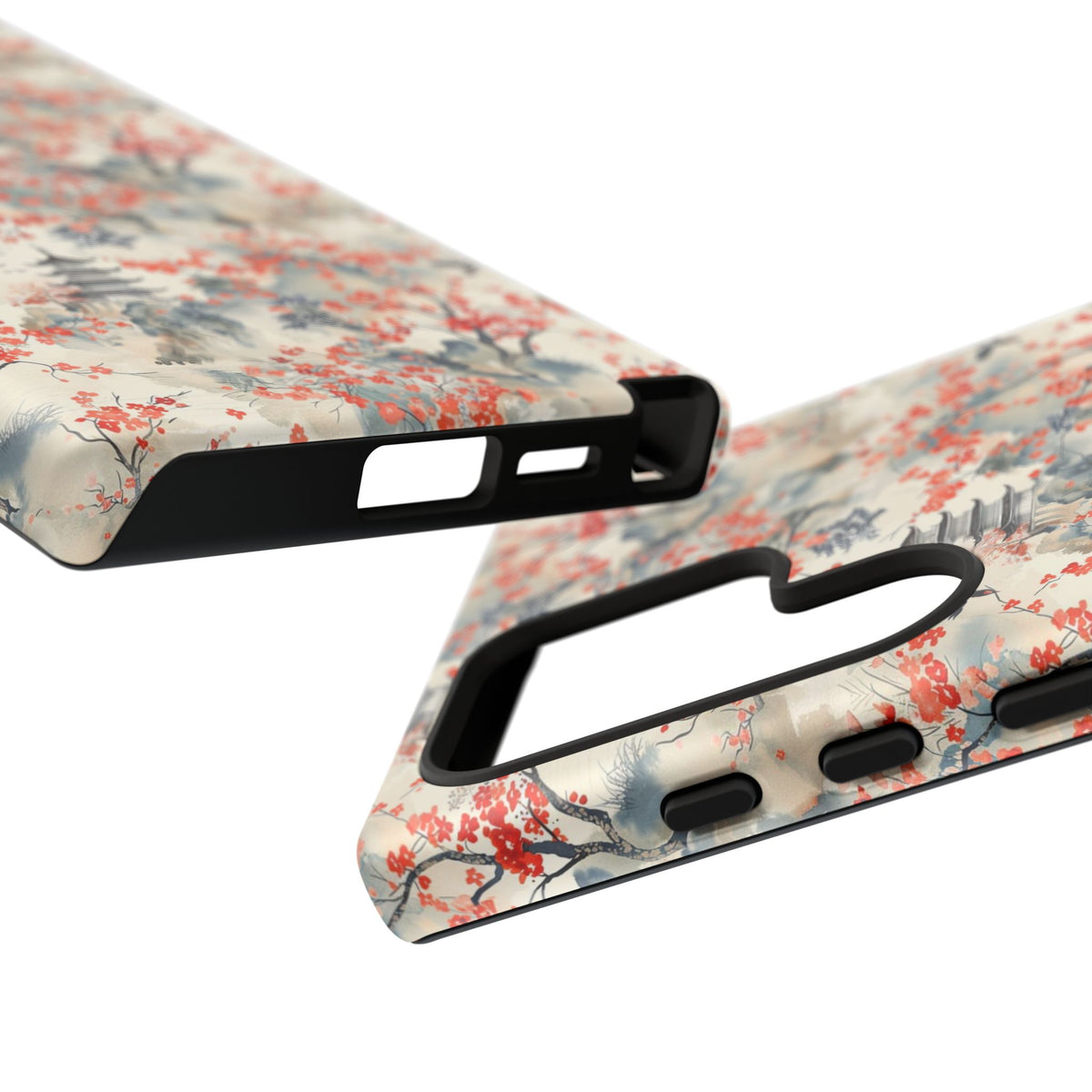 Japanese Style Pattern Phone Case - Elegant & Protective Cover