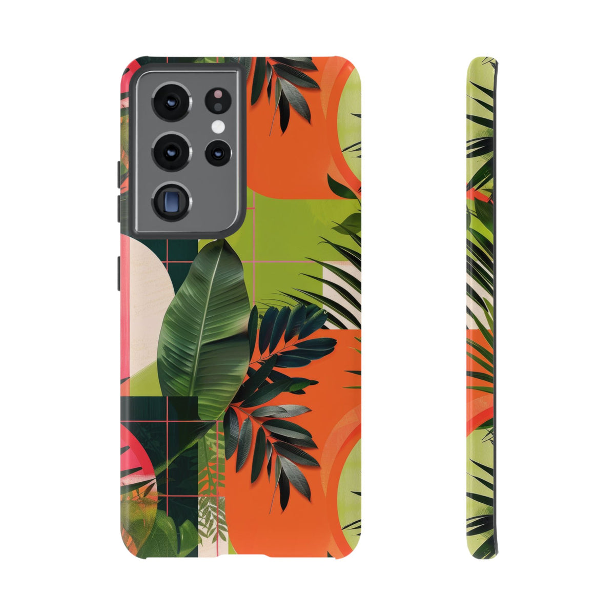 Jungle Collage Phone Case – Vibrant & Durable Nature-Inspired Protection