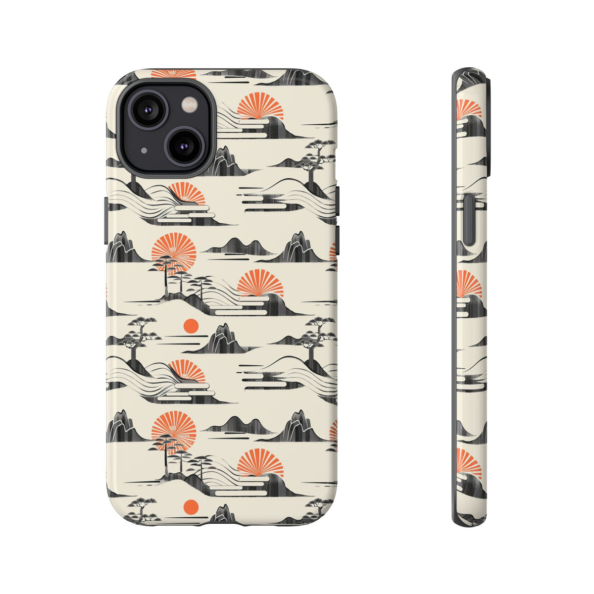 Japanese Pattern Phone Case – Elegant & Timeless Design for Your Phone 022