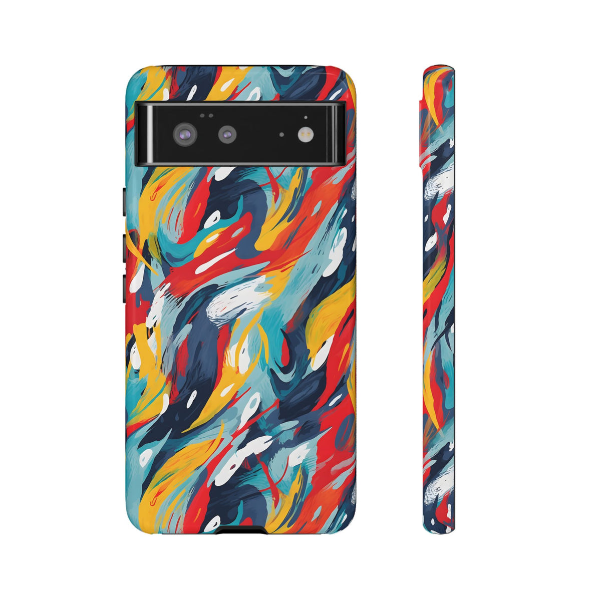 Tough CasesAbstract Painting Design Phone Case – Modern Art-Inspired Phone Cover 8