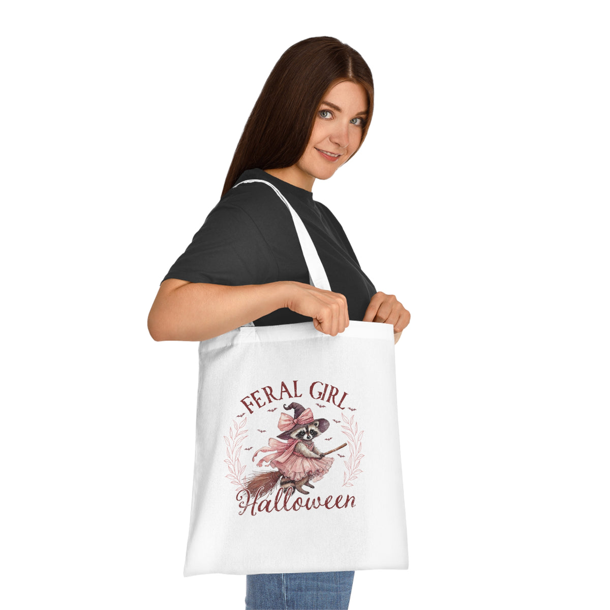 Feral Girl Cotton Tote