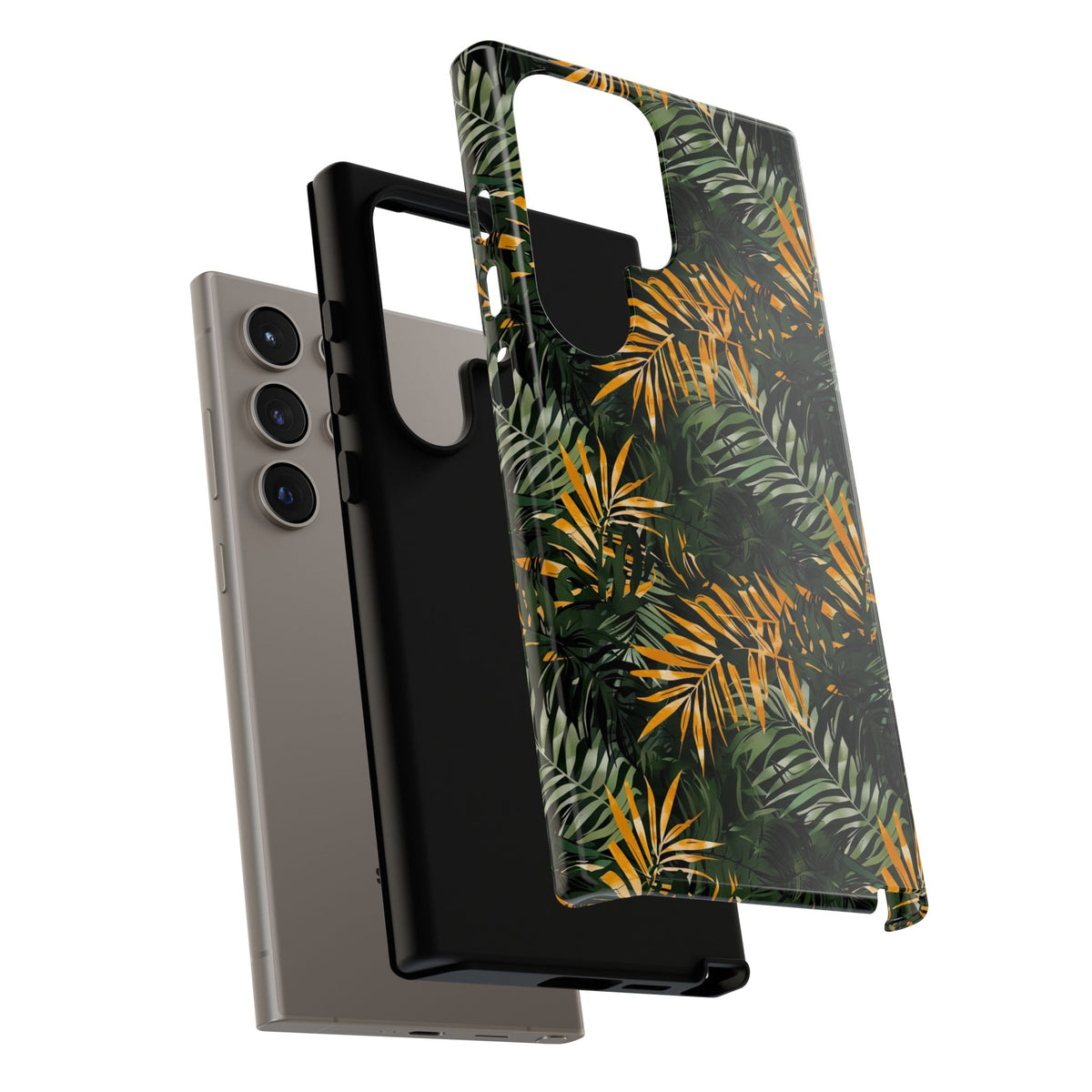 Jungle Pattern Phone Case – Exotic & Lush Design for Your Phone 332