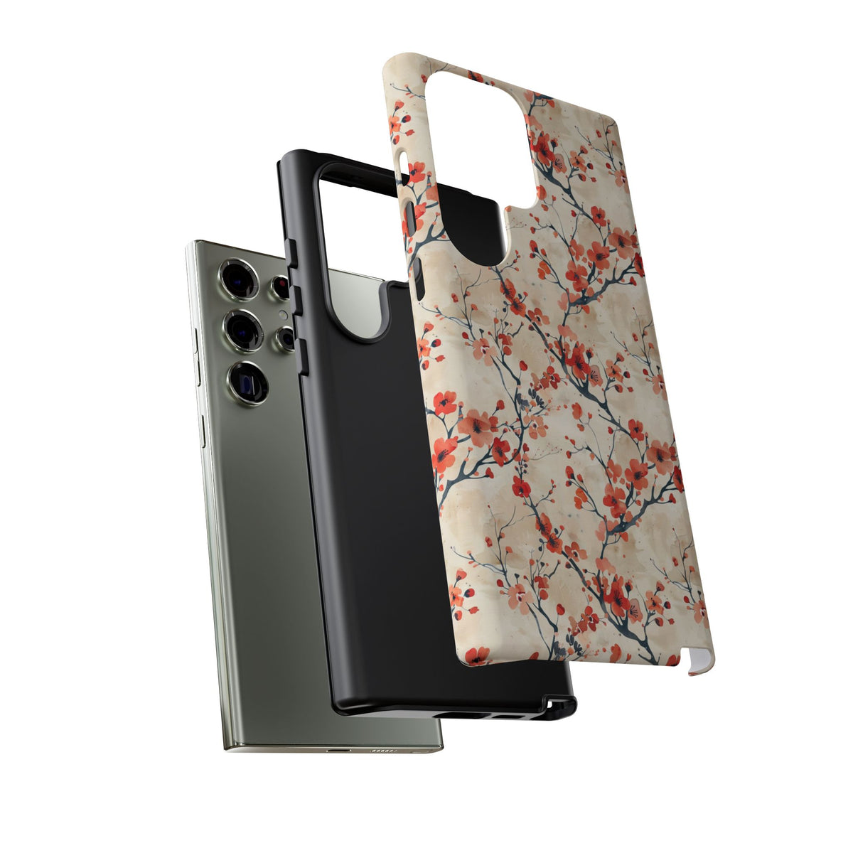 Japanese Pattern Phone Case – Elegant & Timeless Design for Your Phone 476